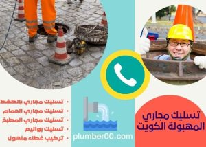 تسليك مجارى المهبولة