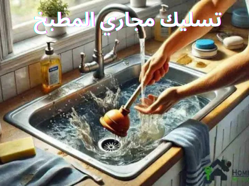 تسليك مجاري المطبخ