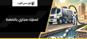 تسليك مجاري بالضغط