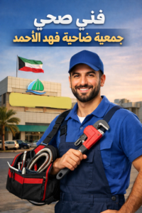 فني صحي جمعية ضاحية فهد الأحمد