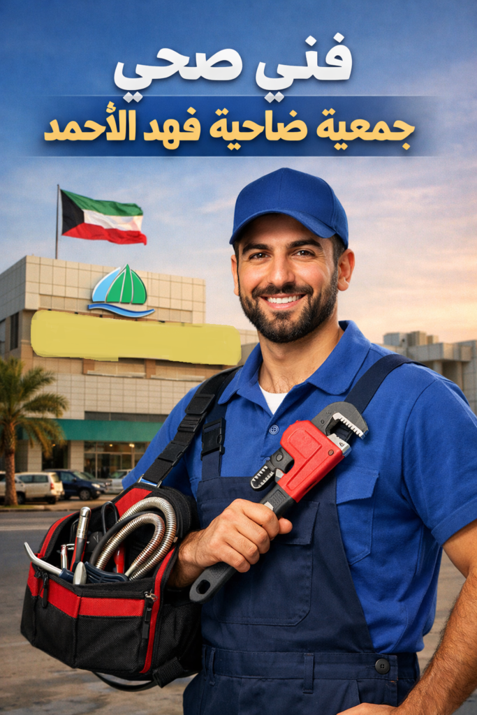 فني صحي جمعية ضاحية فهد الأحمد