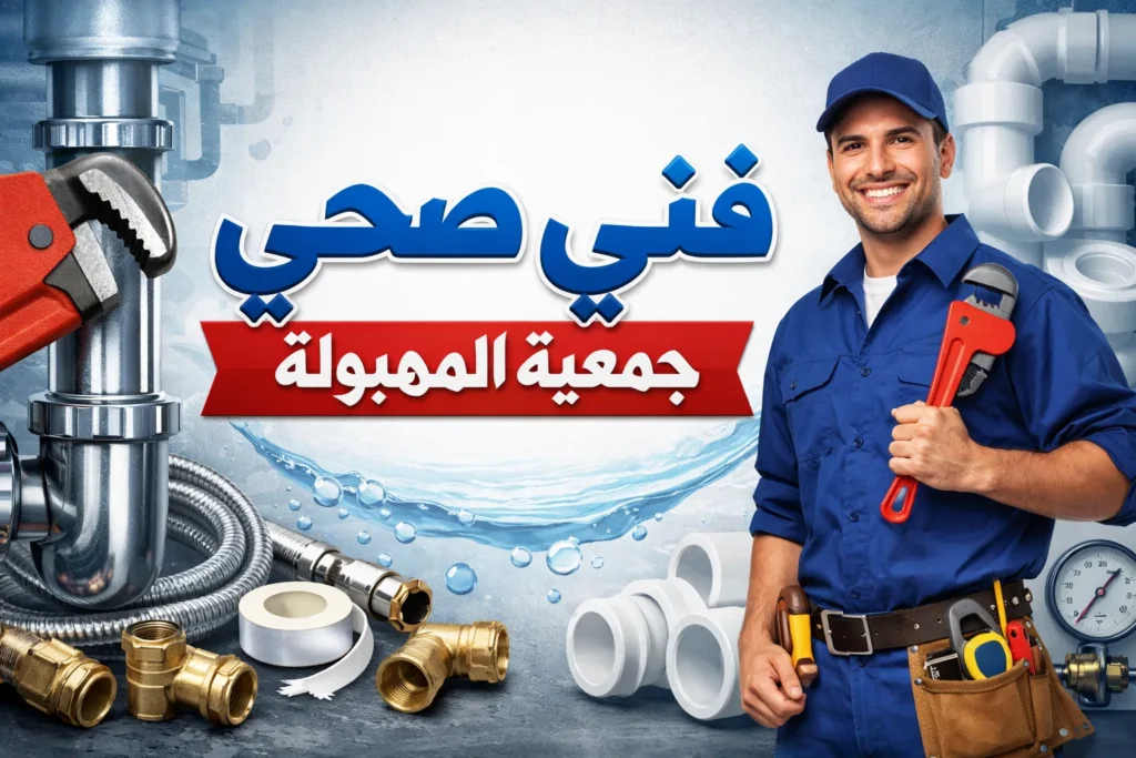 فني صحي جمعية المهبولة