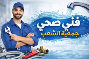 فني صحي جمعية الشعب