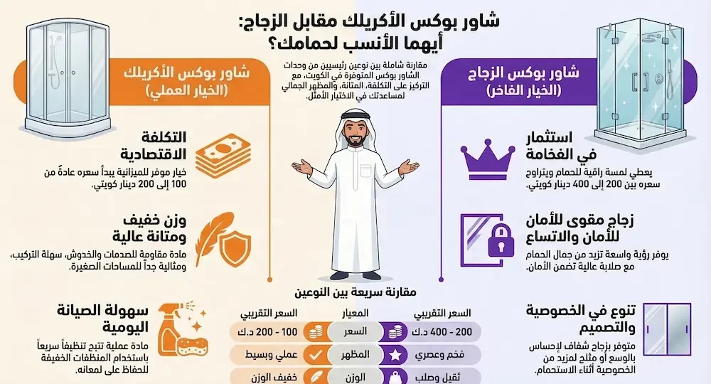 الشاور بوكس