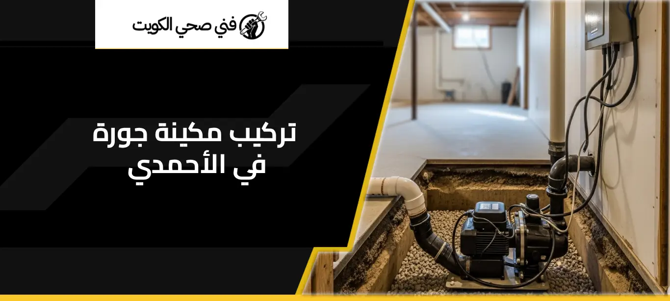 تركيب مكينة جورة في الأحمدي