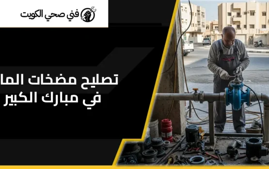 تصليح مضخات الماء في مبارك الكبير