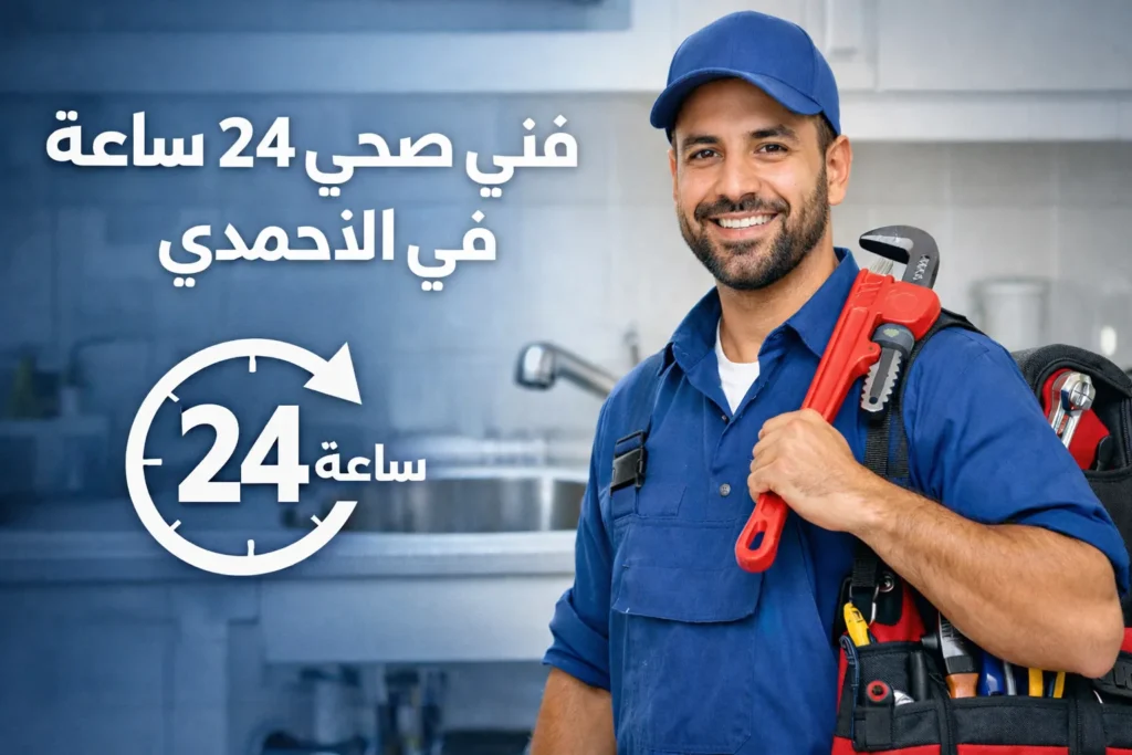 فني صحي ٢٤ ساعة في الأحمدي