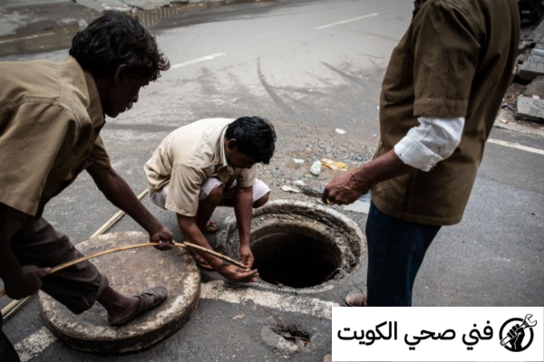 فني صحي جمعية صباح السالم