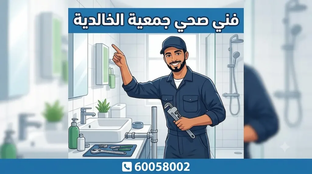فني صحي جمعية الخالدية
