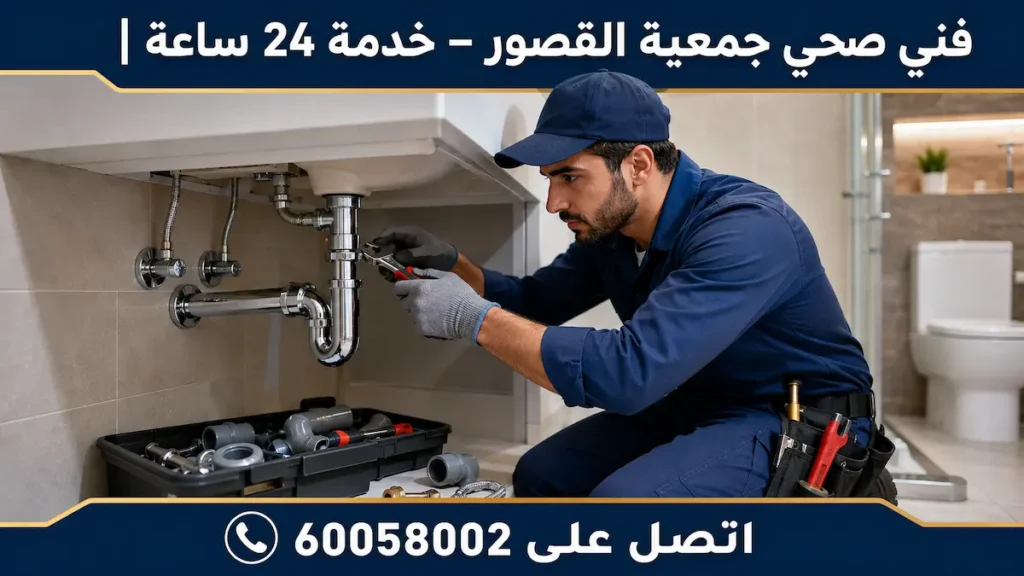 فني صحي جمعية القصور
