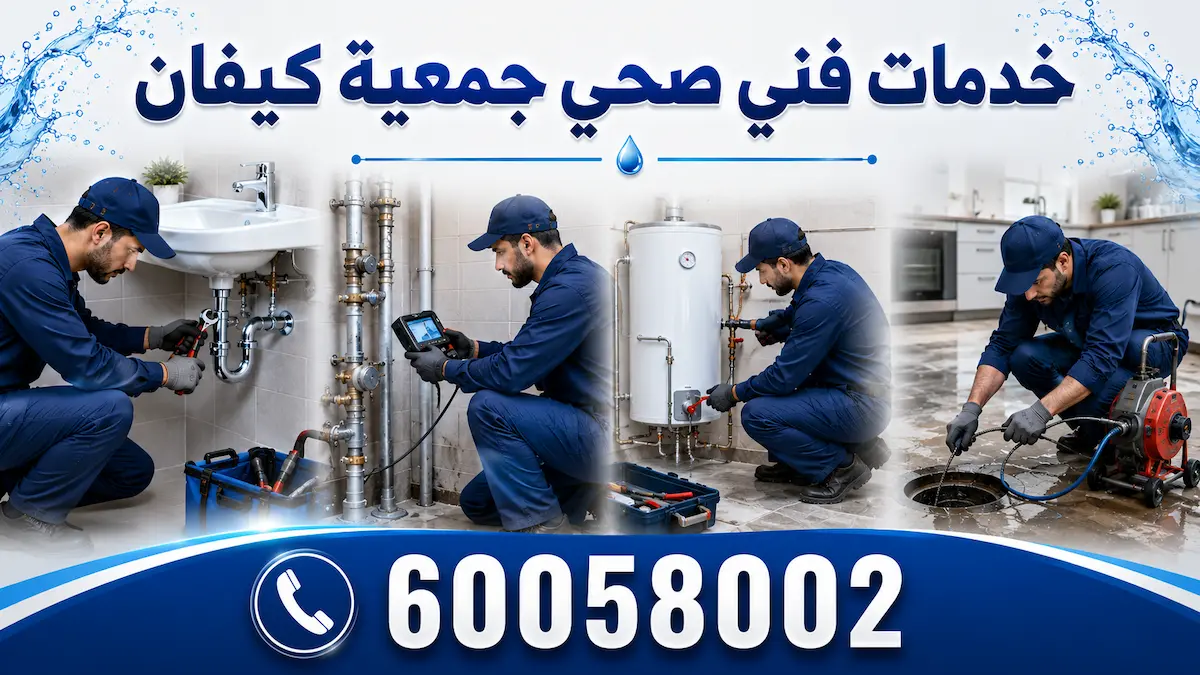 خدمات فني صحي جمعية كيفان