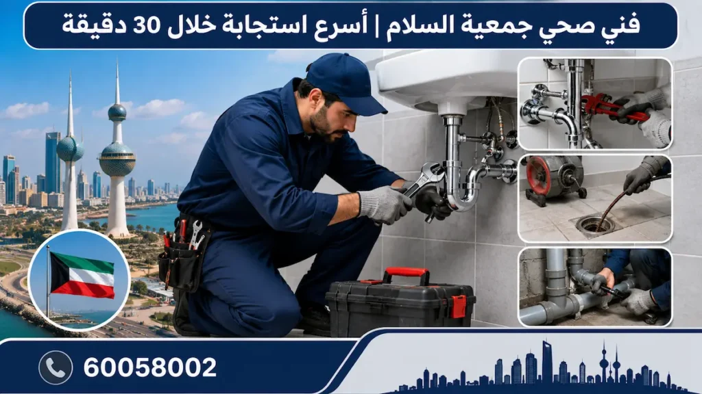 فني صحي جمعية السلام