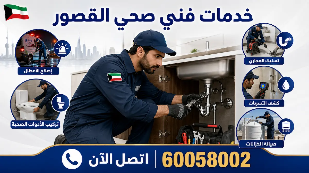 خدمات فني صحي جمعية القصور
