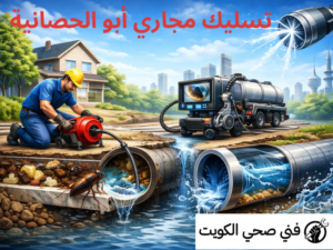 تسليك مجاري أبو الحصانية
