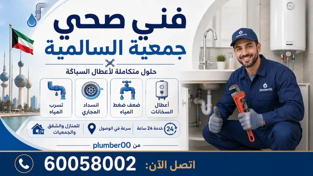 فني صحي جمعية السالمية
