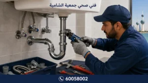 فني صحي جمعية الشامية