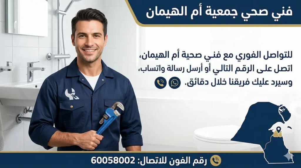 فني صحي جمعية ام الهيمان