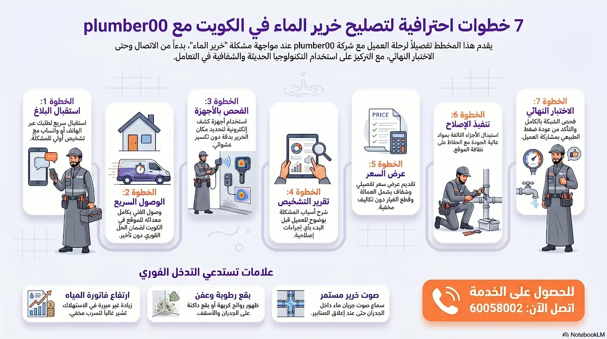 تصليح خرير الماء خطوة بخطوة مع plumber00