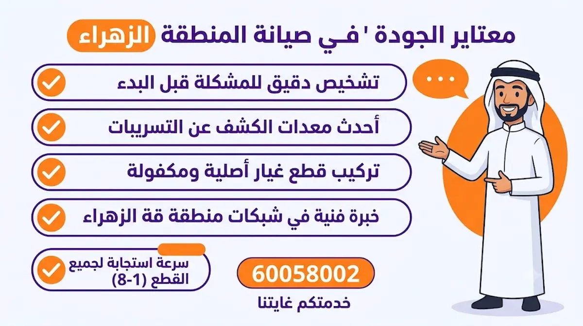خدمات الصيانة والسباكة في جمعية الزهراء