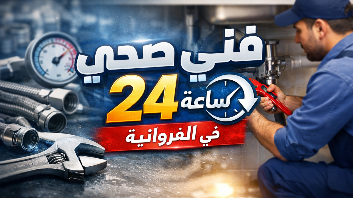 فني صحي 24 ساعة في الفروانية