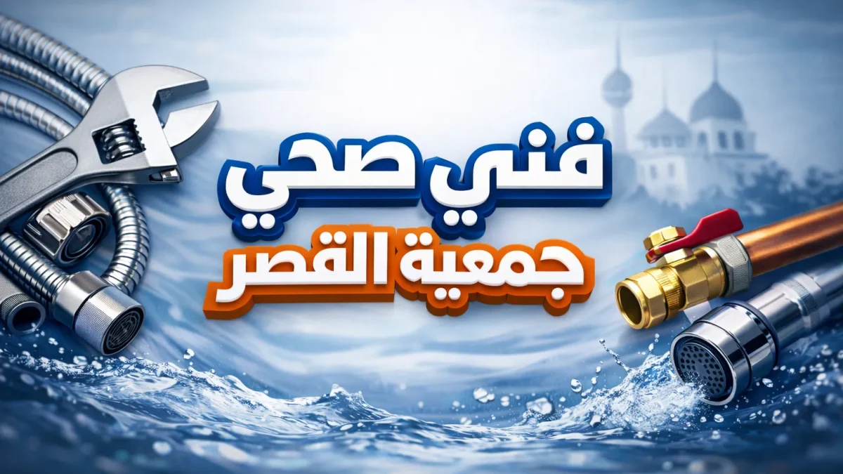 فني صحي جمعية القصر